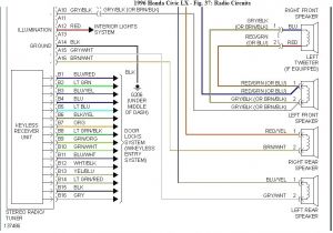 1998 Honda Civic Stereo Wiring Diagram 1998 Honda Civic Factory Radio Wiring Diagram Wiring Diagram