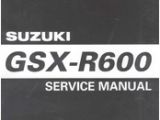 1998 Suzuki Gsxr 750 Wiring Diagram Suzuki Gsx R600 Service Manual Pdf Download