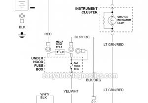 1999 ford Ranger Alternator Wiring Diagram Part 1 Alternator Circuit Diagram 1998 2001 3 0l ford