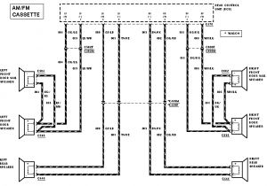 1999 ford Taurus Speaker Wiring Diagram ford Taurus Wiring My Wiring Diagram