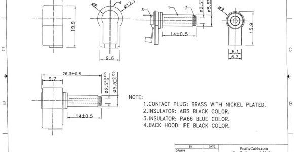 2.5 Mm Jack Wiring Diagram Dcp 5525ar L 2 5mm Id 5 5mm Od 14mm Long Right Angle Dc Plug 50 Pack