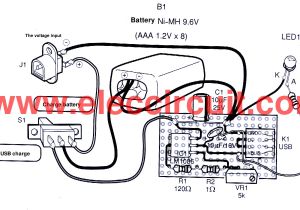 2 Bank Battery Charger Wiring Diagram Lx 2540 Portable Power Pack Using Lm1086 for Mobile Phones
