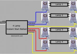 2 Lamp T8 Ballast Wiring Diagram Wiring T8 4 Lamp Ballast Book Diagram Schema