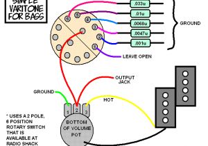 2 Pole Rotary Switch Wiring Diagram A Simple Varitone Circuit for Your Bass with Images 2 Pole Rotary Switch Wiring Diagram A Simple Varitone Circuit for Your Bass with Images