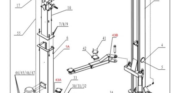 2 Post Car Lift Wiring Diagram Sd 4335 Car Lift Hydraulic Pump Diagram Download Diagram