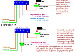 2 Speed Fan Switch Wiring Diagram ford Taurus Electric Fan Install with Volvo 2 Speed