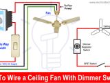 2 Speed Fan Switch Wiring Diagram How to Wire A Ceiling Fan Dimmer Switch and Remote Control