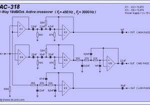 2 Way Crossover Wiring Diagram Crossover Circuit Diagram Crossover Pcb Schema Wiring Diagram