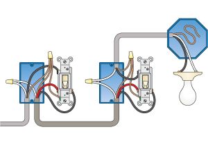 2 Way Electrical Switch Wiring Diagram Wiring A Light Switch with 3 Wires You39ll Need A 3 Wire Line Data
