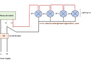 2 Wire Photocell Wiring Diagram How to Size A Cell for A Lighting Installation