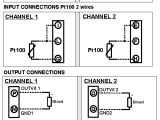 2 Wire Pt100 Connection Diagram Dual Channel Rtd Pt100 Temperature Converter Dat2166