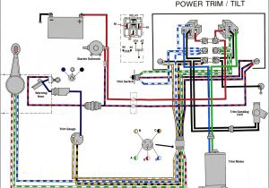 2 Wire Trim Motor Wiring Diagram Common Outboard Motor Trim and Tilt System Wiring Diagrams
