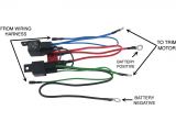 2 Wire Trim Motor Wiring Diagram New Wiring Harness Convert 3 Wire Tilt Trim Motor to 2