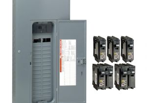 200 Amp Service Wiring Diagram Square D Homeline 200 Amp 30 Space 60 Circuit Indoor Main Breaker