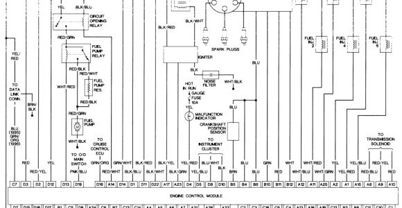 2000 4runner Wiring Diagram Aldl Wiring 1997 toyota 4runner Wiring Diagram Mega