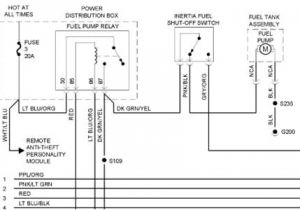 2000 ford Explorer Fuel Pump Wiring Diagram 2000 ford Explorer Fuel Pump Wiring Diagram Poli Fuse8