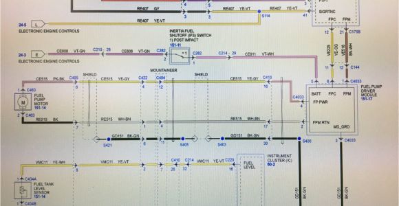 2000 ford Explorer Fuel Pump Wiring Diagram 2000 ford Explorer Fuel Pump Wiring Diagram Poli Fuse8