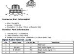 2001 Chevy Silverado Radio Wiring Diagram 2008 Silverado Radio Wiring Wiring Diagram Mega