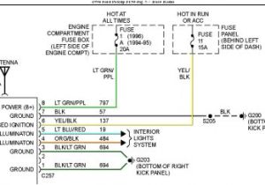 2001 ford F150 Radio Wiring Diagram 2001 ford F 150 Wiring Wiring Diagram Centre