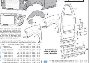 2001 ford F150 Wiring Harness Diagram ford F 250 Body Parts Diagram Wiring Diagram Data