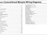 2001 Grand Marquis Wiring Diagram Wiring Harness Diagram Besides 06 Crown Vic Radio Wiring Plug