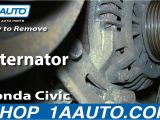 2001 Honda Civic Alternator Wiring Diagram How to Replace Alternator 01 05 Honda Civic Youtube