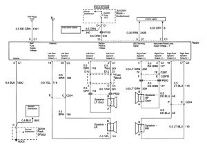 2001 Silverado Radio Wiring Diagram Radio Diagram for A 2001 Chevy Silverado Extended Cab 1500