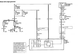 2002 7.3 Alternator Wiring Diagram I Have A 2002 F350 7 3 Diesel with One Alternator I