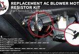 2002 Chevy Silverado Blower Motor Resistor Wiring Diagram Ac Blower Motor Resistor Kit with Harness Replaces 89019088 973 405 15 81086 22807123 Fits Chevy Silverado Tahoe Suburban Avalanche Gmc