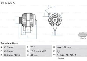 2002 ford Focus Alternator Wiring Diagram Details About ford Focus C Max 2 0d Alternator 03 to 07 Bosch 1229258 1255712 1477737 1676842