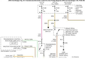 2002 ford Ranger Wiring Diagram 2002 ford Ranger Problem with Overdrive with Cold Weather