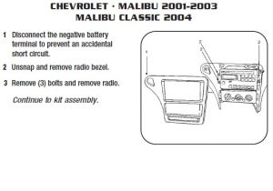 2003 Chevy Malibu Wiring Diagram 2003 Chevrolet Malibuinstallation Instructions 2003 Chevy Malibu Wiring Diagram 2003 Chevrolet Malibuinstallation Instructions