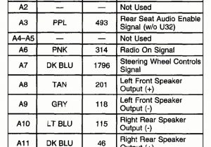 2003 Chevy Trailblazer Stereo Wiring Diagram 2003 Chevrolet Trailblazer Radio Wiring Diagram Database