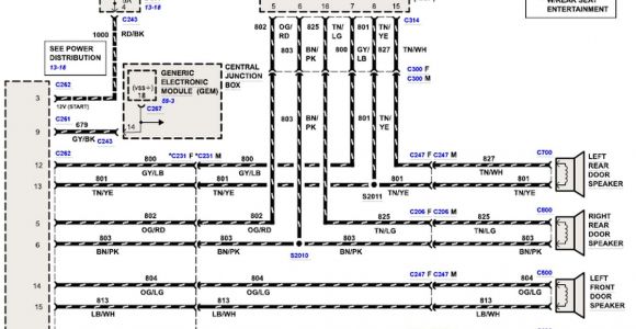 2003 ford Expedition Radio Wiring Diagram 2003 Expedition Wiring Diagram Schema Diagram Database