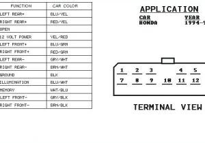 2003 Honda Accord Speaker Wire Diagram 1994 Honda Accord Wiring Harness Schematic Manual Schema Diagram