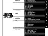 2003 Nissan Frontier Wiring Diagram 2003 Nissan Frontier Service Repair Manual