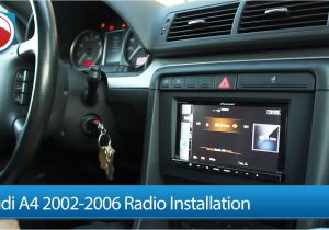 2004 Audi A4 B6 Radio Wiring Diagram Audi A4 S4 02 06 Radio Installation Pioneer Avic Z140bh