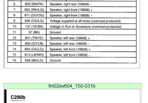 2005 ford Escape Radio Wiring Diagram 2005 ford Escape Radio Wiring Wiring Diagram