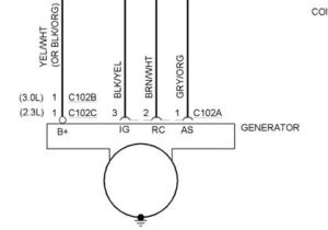 2005 ford Focus Alternator Wiring Diagram 2005 ford Alternator Wiring Harness Wiring Diagram Options