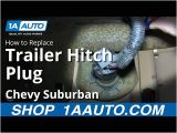 2006 Chevy 2500hd Trailer Wiring Diagram How to Replace Trailer Hitch Plug 00 14 Chevy Suburban 1500