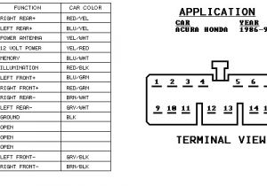 2006 Honda Civic Si Radio Wiring Diagram Integra Radio Wiring Cuk Www Kultur Im Revier De