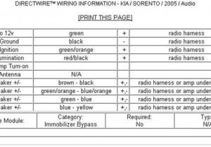 2006 Kia Sportage Radio Wiring Diagram 2011 sorento Stereo Wiring Diagram Wiring Diagram Img