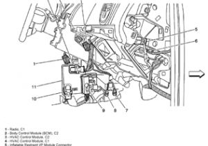 2006 Pontiac G6 Ignition Wiring Diagram solved Were is the Bcm Located In My 2006 Pont G6 Fixya