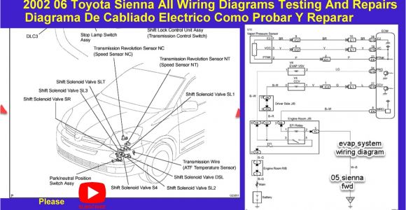 2006 toyota Sienna Wiring Diagram 2002 2006 toyota Sienna Data Link Connector Lc3 Obd2 Wiring Diagram