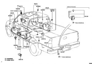 2006 toyota Tundra Double Cab Wiring Diagram Wiring Clamp for 2004 2006 toyota Tundra Uck41 U S A