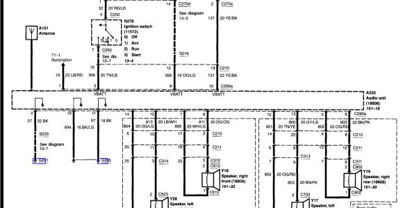 2007 ford Escape Wiring Diagram 2007 ford Escape Radio Wiring Diagram for Your Needs