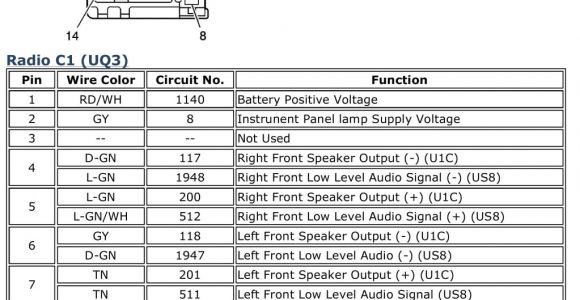 2008 Chevy Tahoe Radio Wiring Diagram Hhr Radio Wiring Harness Wiring Diagram Database