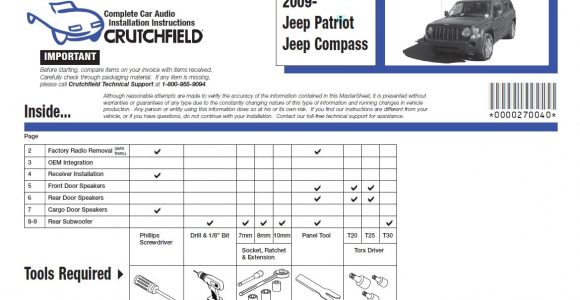2015 Jeep Patriot Radio Wiring Diagram Jeep Patriot Stereo Wiring Harness Wiring Diagram Schemas
