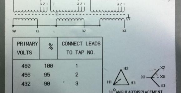 208 to 480 3 Phase Transformer Wiring Diagram 480v to 208v 3 Phase Transformer Wiring Diagram Style