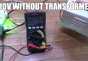 220 to 110 Wiring Diagram 110v without A Step Down Transformer